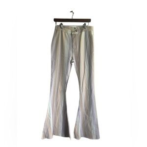 $10 sale‎ 🍓NWOT flare boot cut pants stripped pastel colors size L